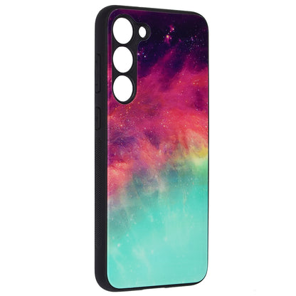 Husa de protectie Techsuit Glaze Series compatibila cu Samsung Galaxy S23 Plus, acoperire spate, Fiery Ocean