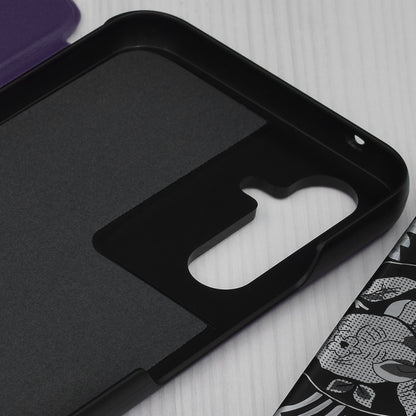 Husa de protectie Techsuit eFold Series compatibila cu Samsung Galaxy A54, acoperire spate, mov