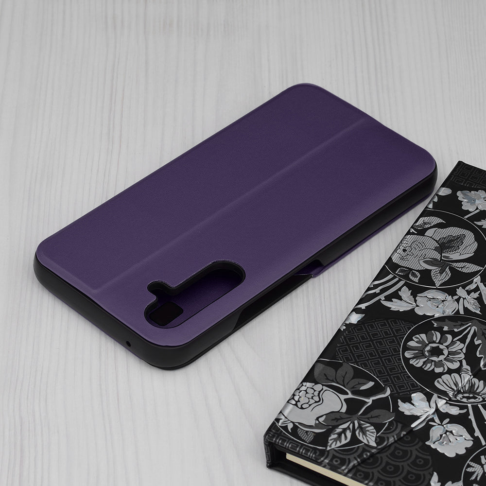Husa de protectie Techsuit eFold Series compatibila cu Samsung Galaxy A54, acoperire spate, mov