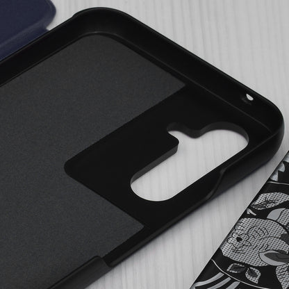Husa de protectie Techsuit eFold Series compatibila cu Samsung Galaxy A54, acoperire spate, albastru