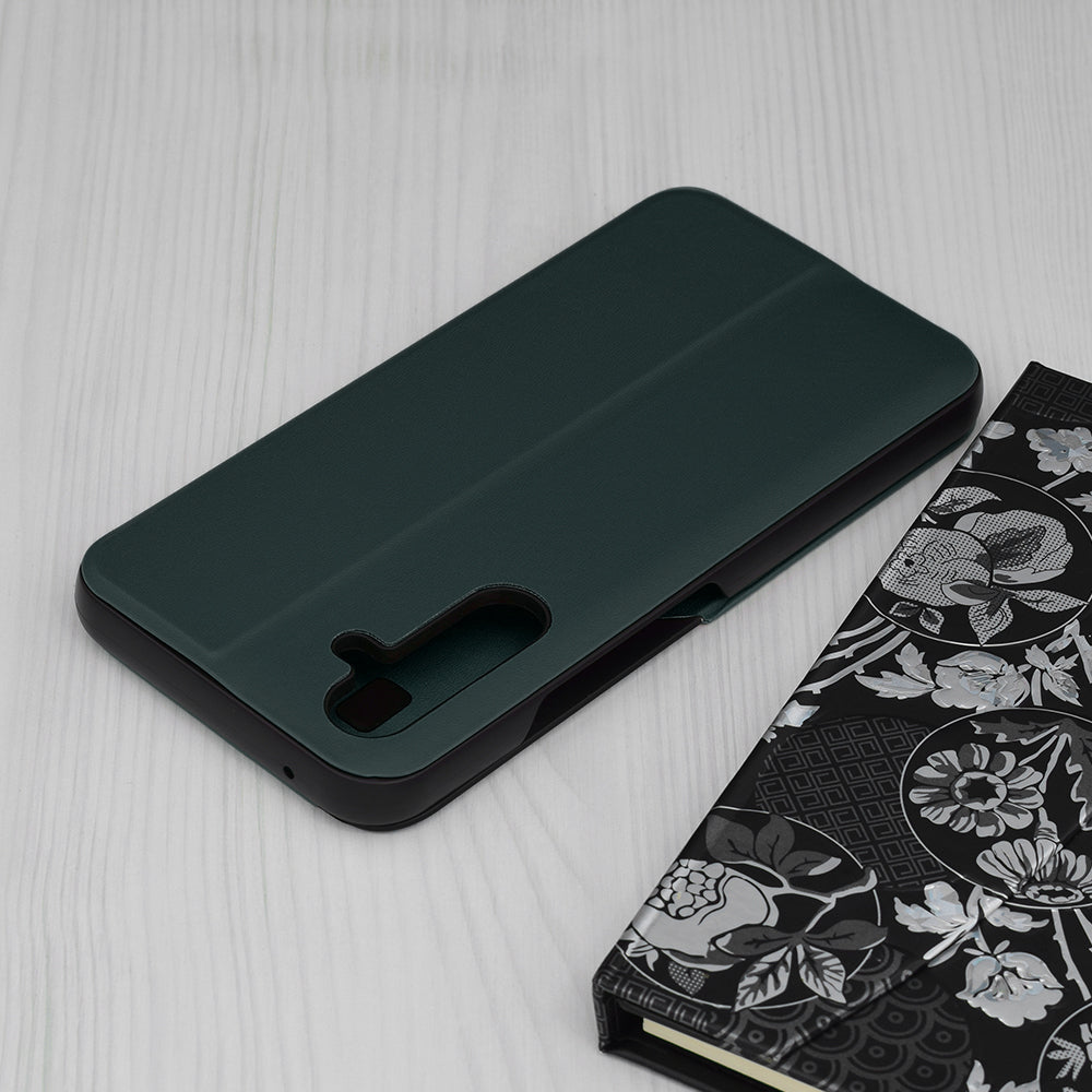 Husa de protectie Techsuit eFold Series compatibila cu Samsung Galaxy A54, acoperire spate, verde inchis