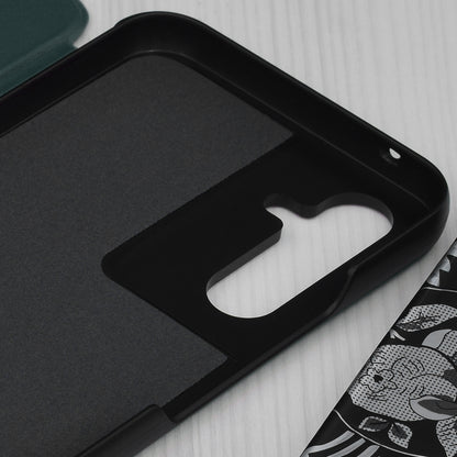 Husa de protectie Techsuit eFold Series compatibila cu Samsung Galaxy A54, acoperire spate, verde inchis