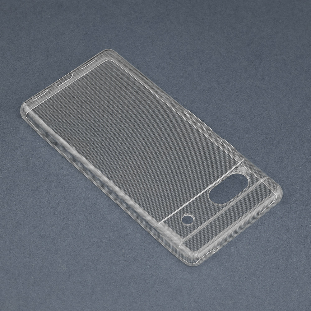 Husa de protectie Techsuit Clear Silicone compatibila cu Google Pixel 7a, acoperire spate, transparent