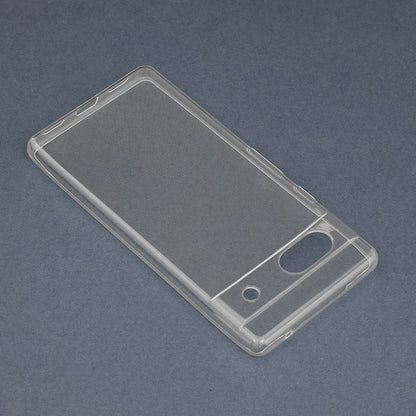 Husa de protectie Techsuit Clear Silicone compatibila cu Google Pixel 7a, acoperire spate, transparent