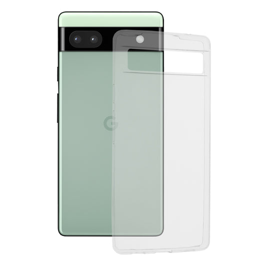 Husa de protectie Techsuit Clear Silicone compatibila cu Google Pixel 6a, acoperire spate, transparent