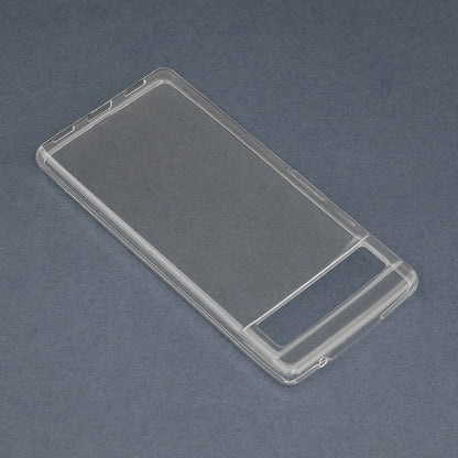 Husa de protectie Techsuit Clear Silicone compatibila cu Google Pixel 6a, acoperire spate, transparent