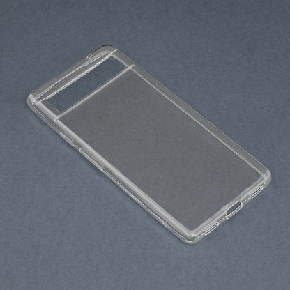 Husa de protectie Techsuit Clear Silicone compatibila cu Google Pixel 6a, acoperire spate, transparent