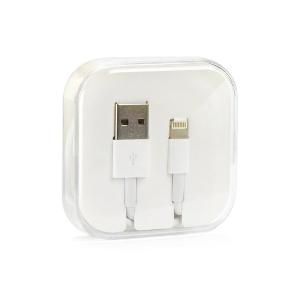 Cablu Date & Incarcare APPLE Lightning - 1 Metru (Alb) Box