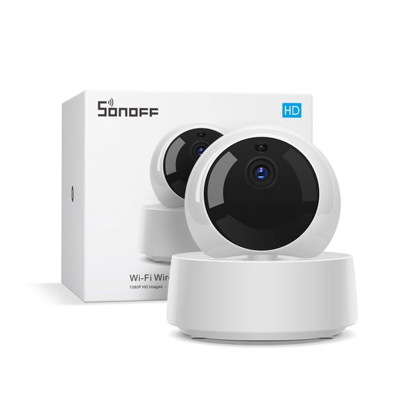 Camera de Securitate IP fara fir Wi-Fi Full HD 1080P (Alb) Sonoff GK-200MP2-B