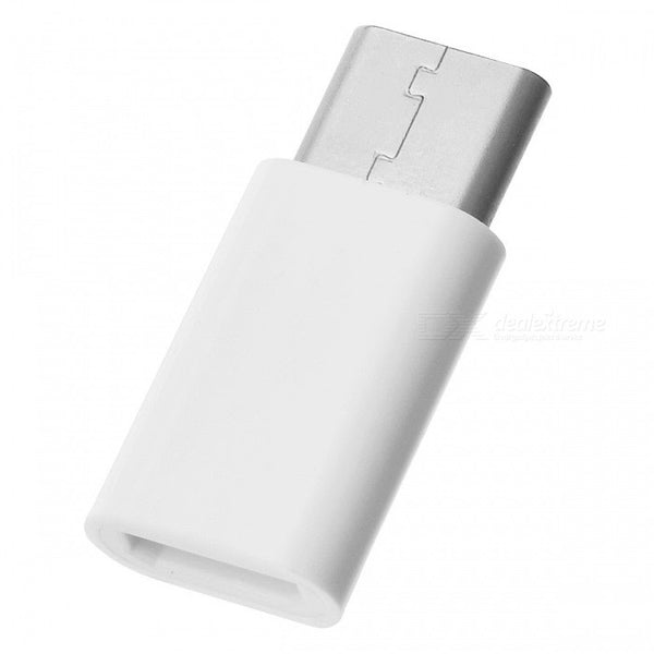 Adaptor MicroUSB - Tip C (Alb)