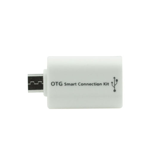 Adaptor MicroUSB - OTG (Alb)