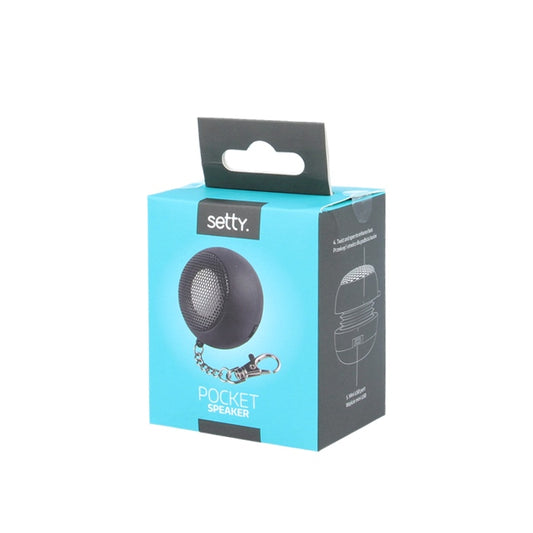 Boxa Portabila 2.5W (Negru) Setty