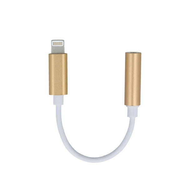 Adaptor Audio Lightning - Jack 3.5mm (Auriu) Forever