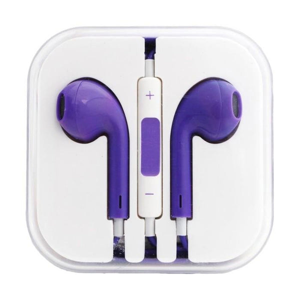 Casti Telefon APPLE iPhone 3/4/5/6 (Violet) Box