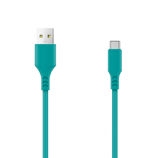 Cablu Date & Incarcare 2A Tip C - 1 Metru (Verde) Setty