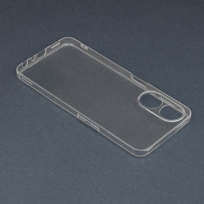 Husa de protectie Techsuit Clear Silicone compatibila cu Oppo A58 4G, acoperire spate, transparent