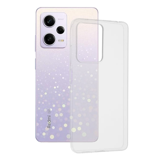 Husa de protectie Techsuit Clear Silicone compatibila cu Xiaomi Redmi Poco X5 Pro, acoperire spate, transparent