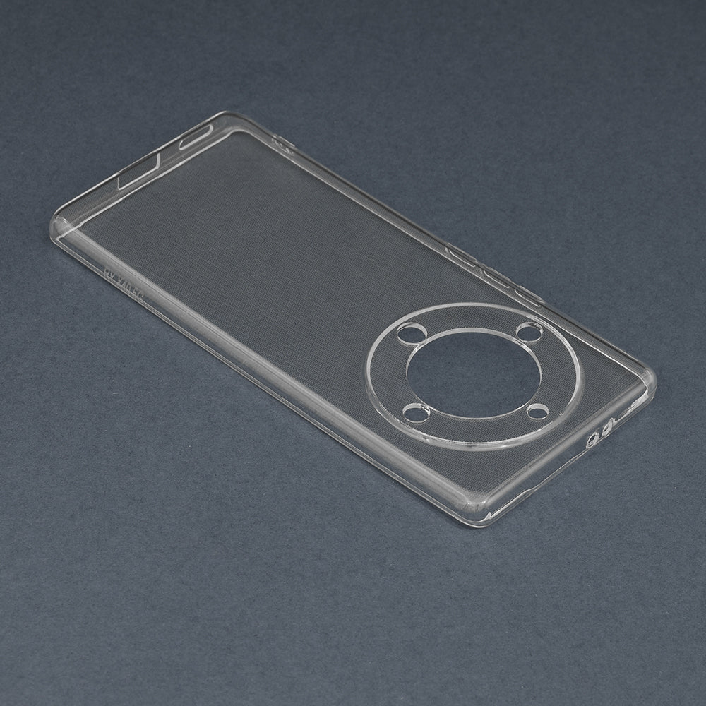 Husa de protectie Techsuit Clear Silicone compatibila cu Honor 90 Pro, acoperire spate, transparent