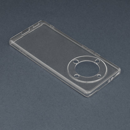 Husa de protectie Techsuit Clear Silicone compatibila cu Honor 90 Pro, acoperire spate, transparent