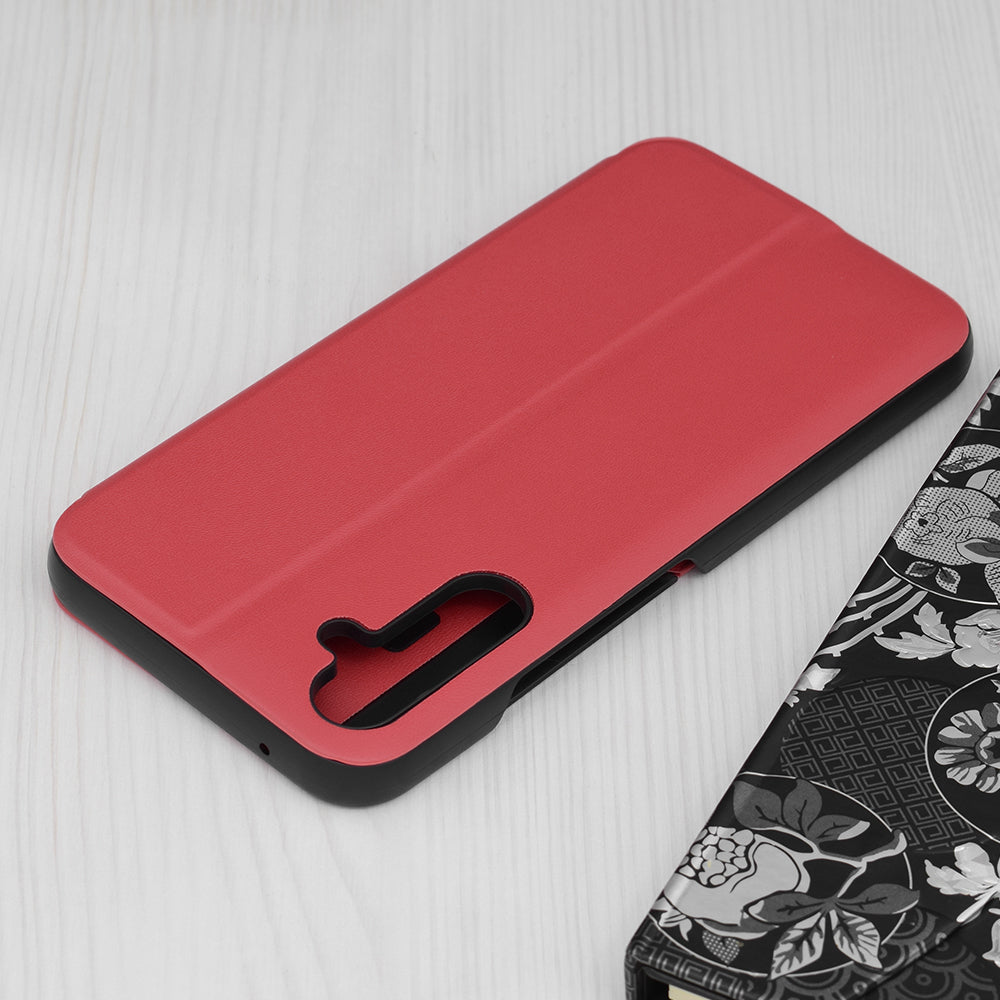 Husa de protectie Techsuit eFold Series compatibila cu Samsung Galaxy A35 5G, acoperire spate, rosu