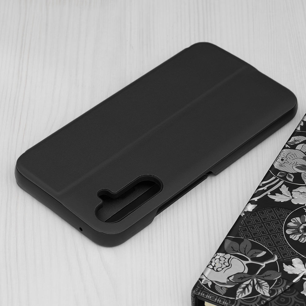 Husa de protectie Techsuit eFold Series compatibila cu Samsung Galaxy A35 5G, acoperire spate, negru