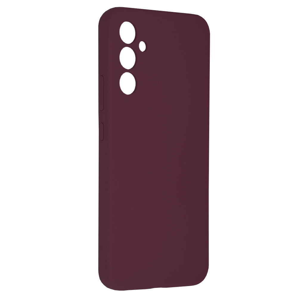 Husa de protectie Techsuit Soft Edge Silicone compatibila cu Samsung Galaxy A34 5G, acoperire spate, visiniu