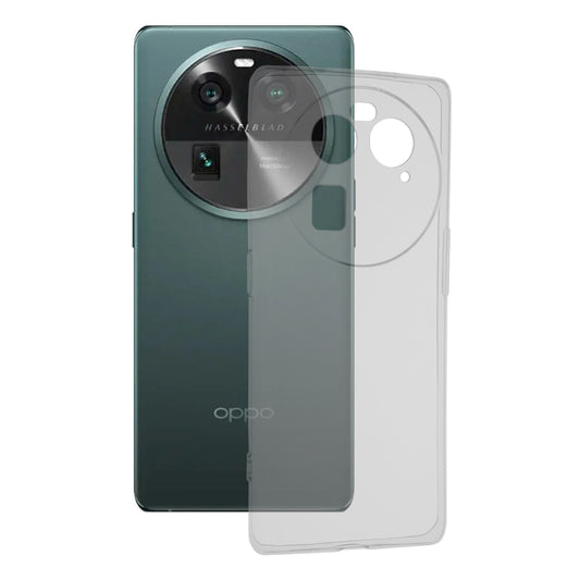 Husa de protectie Techsuit Clear Silicone compatibila cu Oppo Find X6, acoperire spate, transparent