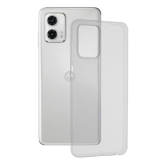 Husa de protectie Techsuit Clear Silicone compatibila cu Motorola Moto G73, acoperire spate, transparent