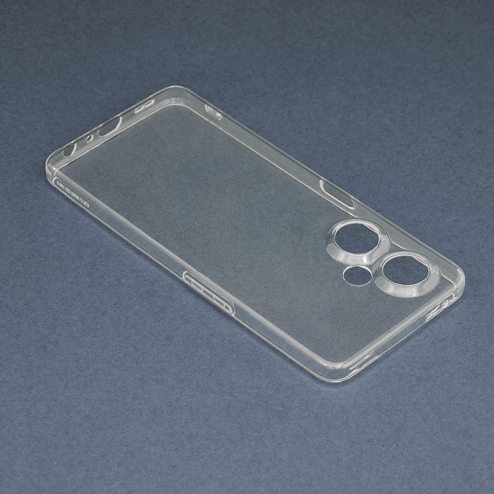 Husa de protectie Techsuit Clear Silicone compatibila cu OnePlus Nord CE 3 Lite, acoperire spate, transparent