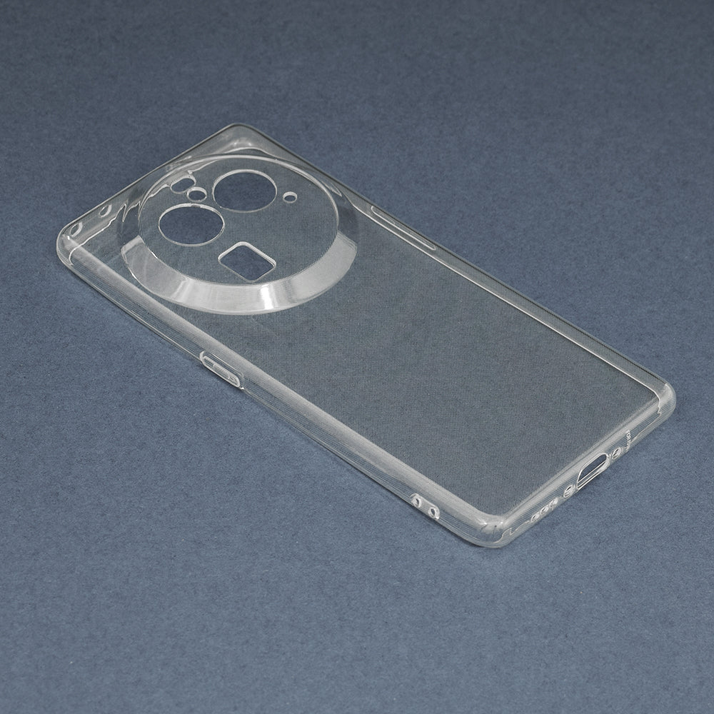 Husa de protectie Techsuit Clear Silicone compatibila cu Oppo Find X6 Pro, acoperire spate, transparent