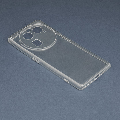 Husa de protectie Techsuit Clear Silicone compatibila cu Oppo Find X6, acoperire spate, transparent