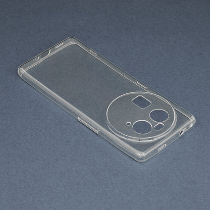 Husa de protectie Techsuit Clear Silicone compatibila cu Oppo Find X6, acoperire spate, transparent