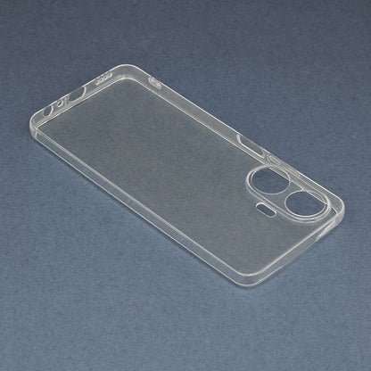 Husa de protectie Techsuit Clear Silicone compatibila cu Realme C55, acoperire spate, transparent