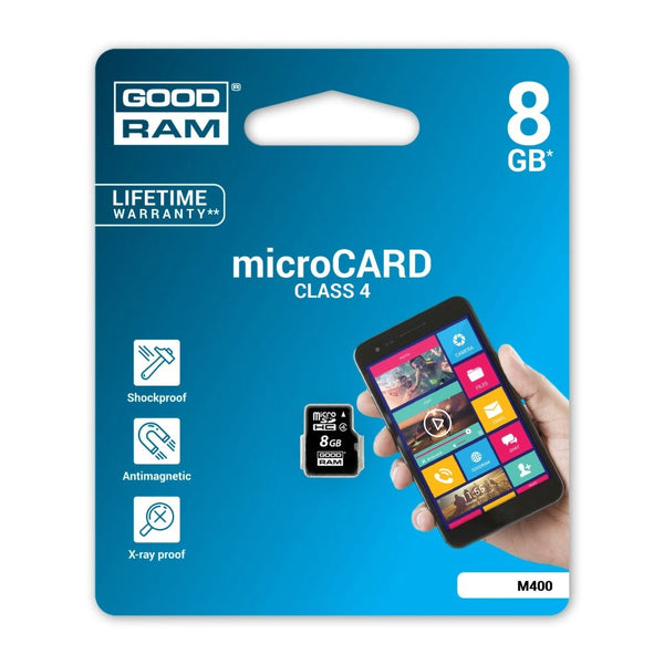 Card MicroSD 8GB (Fara Adaptor) GoodRam