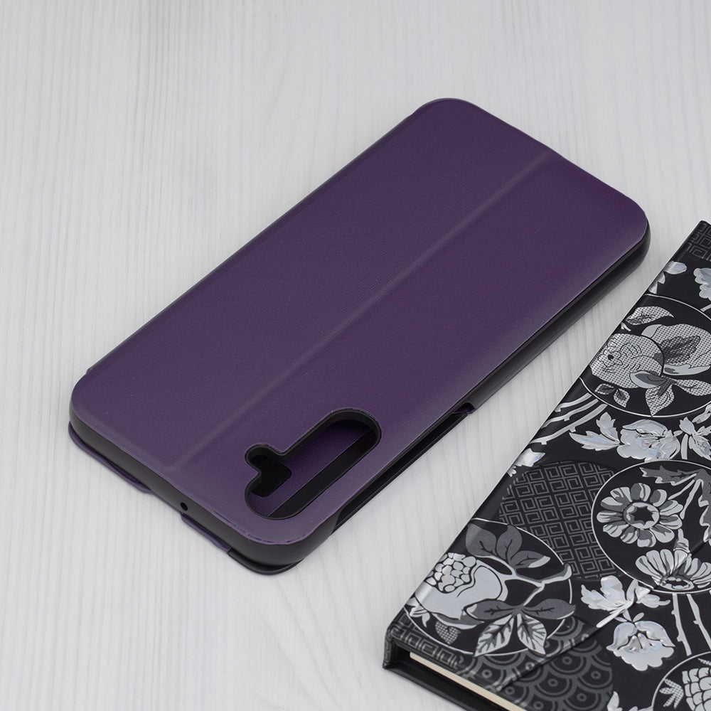 Husa de protectie Techsuit eFold Series compatibila cu Samsung Galaxy A24, acoperire spate, mov