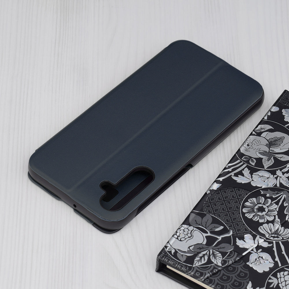 Husa de protectie Techsuit eFold Series compatibila cu Samsung Galaxy A24, acoperire spate, albastru