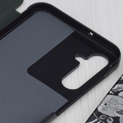 Husa de protectie Techsuit eFold Series compatibila cu Samsung Galaxy A24, acoperire spate, verde inchis
