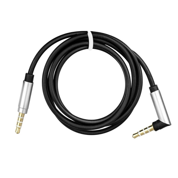 Cablu Jack - Jack 90 Grade - 3.5mm AUX (Negru)