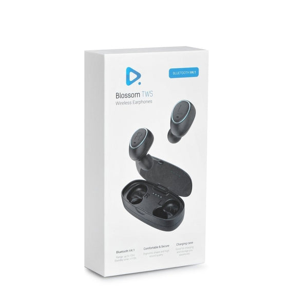 Casti Bluetooth (V4.1) - Fara Fir (Negru) TWS