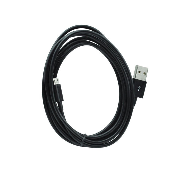 Cablu Date & Incarcare MicroUSB - 2 Metri (Negru)