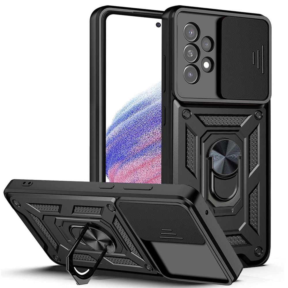 Husa de protectie Techsuit CamShield Series compatibila cu Samsung Galaxy A53 5G, acoperire spate, negru