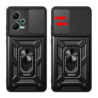 Husa de protectie Techsuit CamShield Series compatibila cu Xiaomi Redmi Note 12 5G, acoperire spate, negru