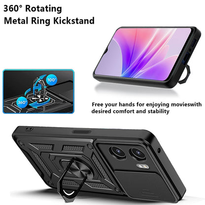 Husa de protectie Techsuit CamShield Series compatibila cu OnePlus Nord N20 SE, acoperire spate, negru