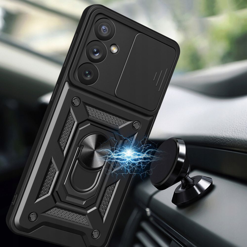 Husa de protectie Techsuit CamShield Series compatibila cu Samsung Galaxy A54, acoperire spate, negru