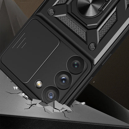 Husa de protectie Techsuit CamShield Series compatibila cu Samsung Galaxy S23 Ultra, acoperire spate, negru
