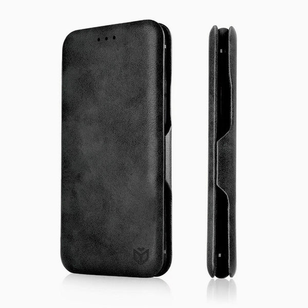 Husa de protectie Techsuit Safe Wallet Plus compatibila cu Honor 200, acoperire spate, negru