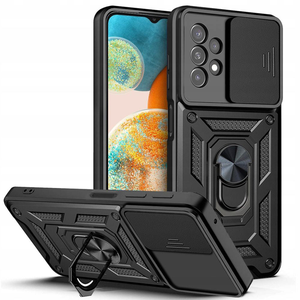 Husa de protectie Techsuit CamShield Series compatibila cu Samsung Galaxy A23 5G, acoperire spate, negru