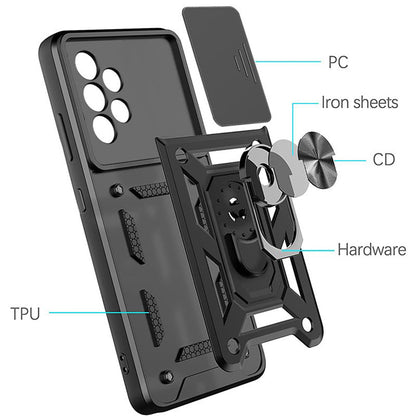 Husa de protectie Techsuit CamShield Series compatibila cu Samsung Galaxy A33 5G, acoperire spate, negru