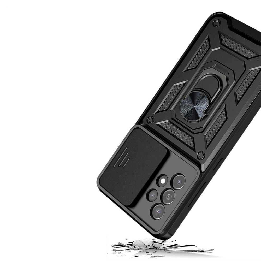 Husa de protectie Techsuit CamShield Series compatibila cu Samsung Galaxy A52 4G, acoperire spate, negru