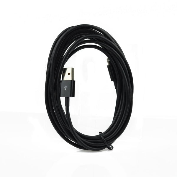 Cablu Date Rotund APPLE Lightning - 3 Metri (Negru)